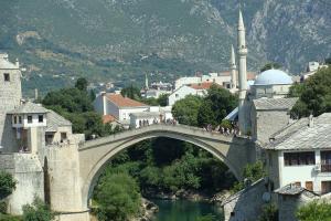 Válkou poznamenaný Mostar