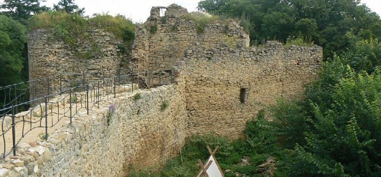 Zřícenina gotického hradu Cimburk