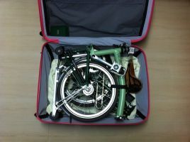 Brompton je skládací kolo do města