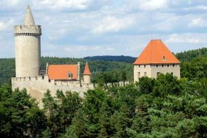 Impozantní hrad Kokořín