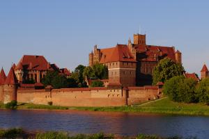 Hrad Malbork řádu německých rytířů