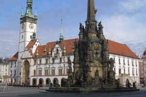 Památka UNESCO – sloup Nejsvětější Trojice v Olomouci